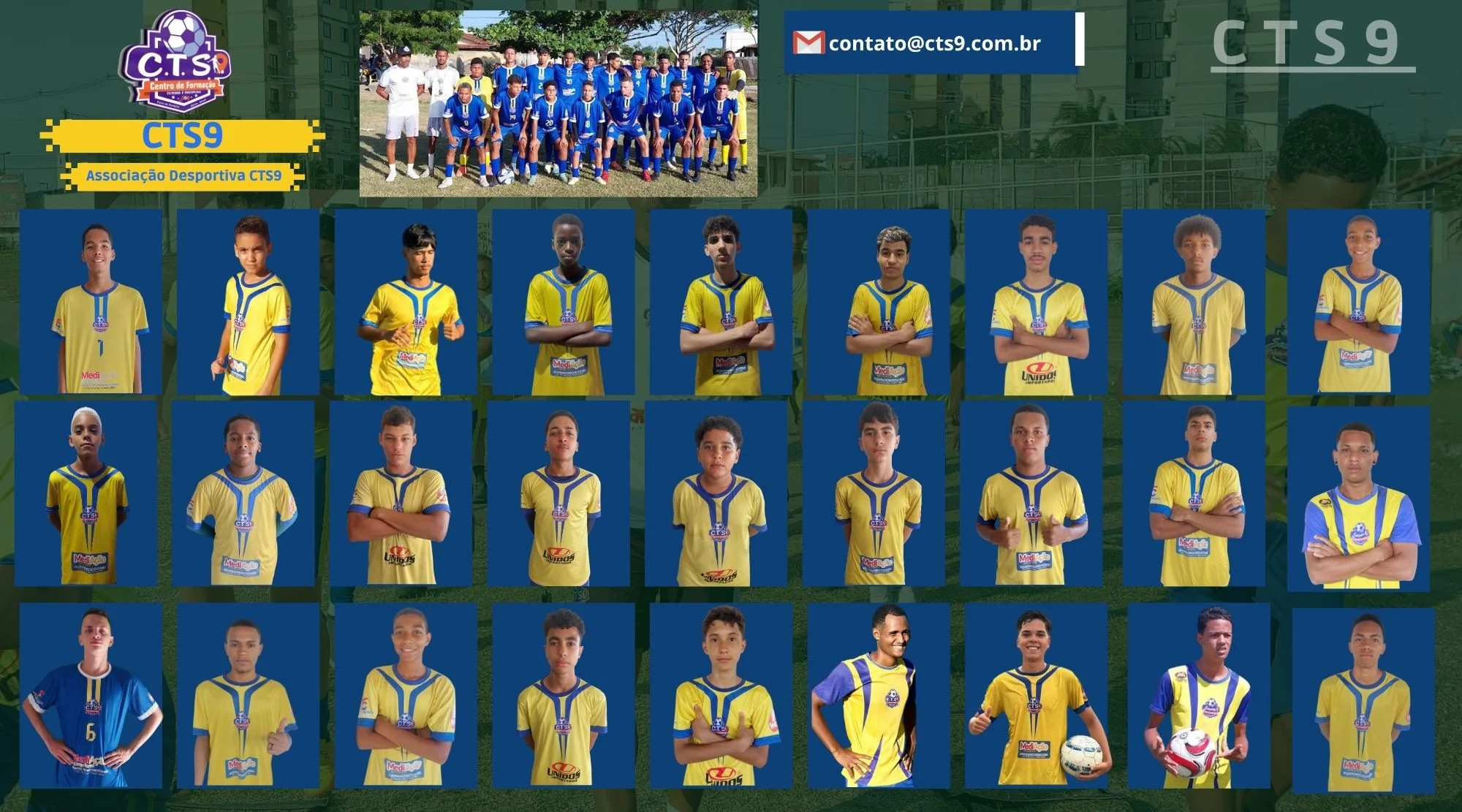 Ex-alunos e voluntários CTS9 10