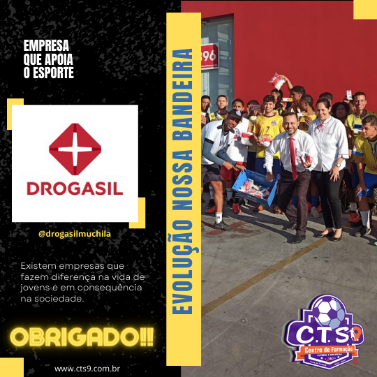 Doação de Drogasil (@drogasilmuchila): Doação de mochilas e materiais aos atletas